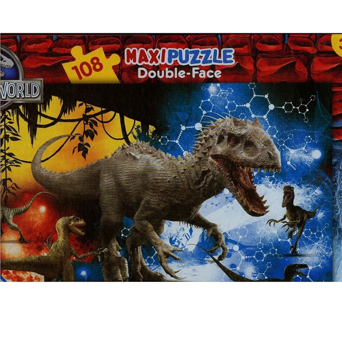Детски Super Maxi Пъзел 108 елемента Jurassic World  //  Lisciani 48663