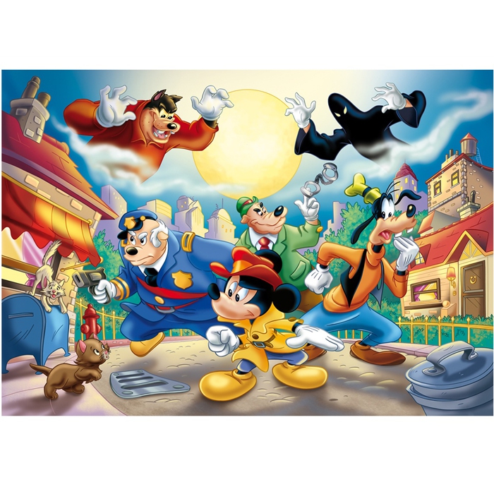 Детски Пъзел  Детектив Мики Маус в Приключение 108 елемента   // Lisciani 48021