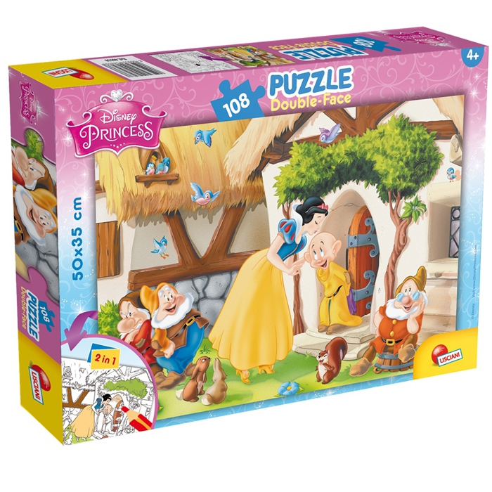 Пъзел за деца Снежанка 108 елемента // Lisciani 48038