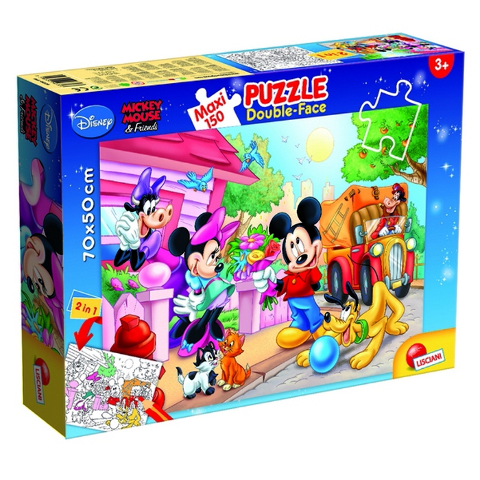 Maxi Пъзел за деца  Мики Маус и Приятели 150 елемента // Lisciani 48328