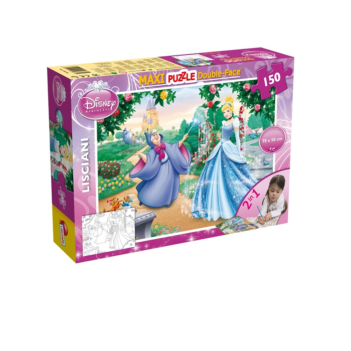 Maxi Детски Пъзел Пепеляшка 150 елемента // Lisciani 46720