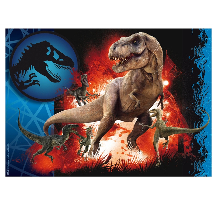 Пъзел за деца  Джурасик Свят Plus 250 елемента // Lisciani 48649