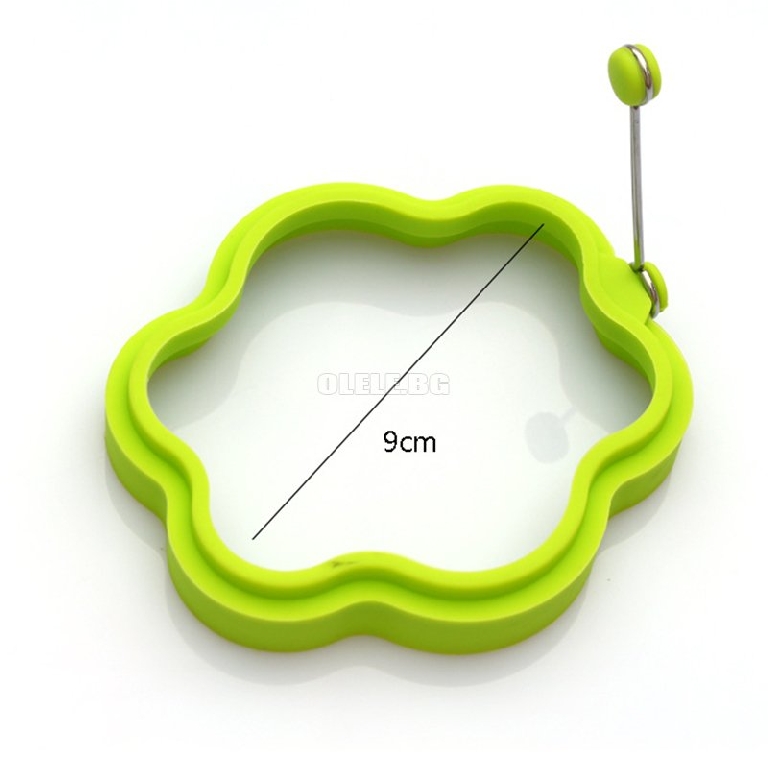 Удобна силиконова форма за пържене на яйца