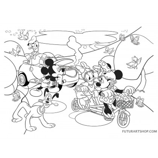 Пъзел Lisciani Мики Маус за деца 48 елемента  48342