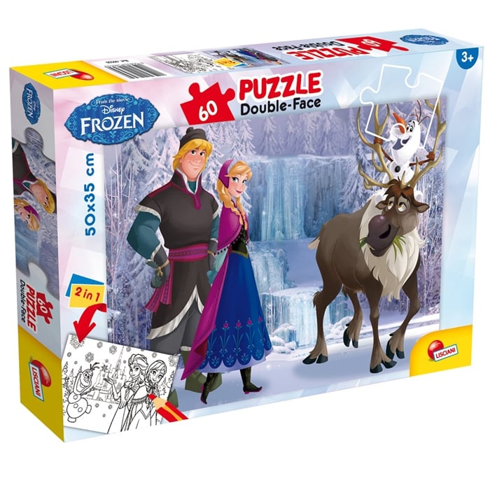 Пъзел за деца  Frozen The Iceland  60 елемента // Lisciani 49295