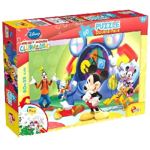 Пъзел за деца  Club House Mickey Mouse 60 елемента // Lisciani 47895