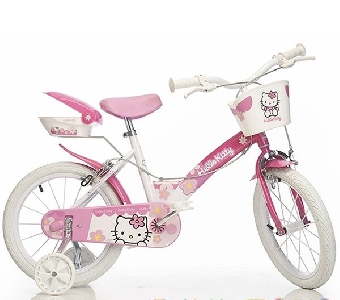 Детско Hello Kitty колело  // Dino Bikes 14 инча 