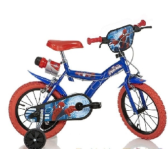 Спайдърмен колело за деца // Dino Bikes  14 инча
