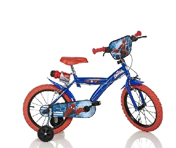 Спайдърмен Детско колело  16 инча  // Dino Bikes