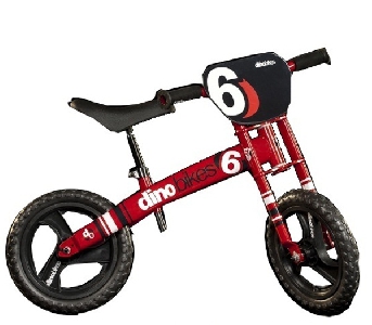 Черно детско колело за баланс // Dino Bikes 