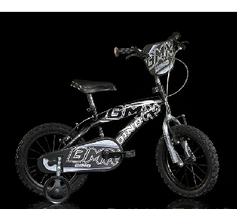 Детско черно колело  BMX 16 инча  // Dino Bikes