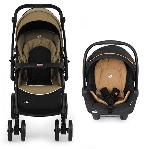 Детска количка със столче // Joie Extoura Travel System Truffle