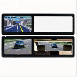 4.3 inch GPS 128M 4GB FM transmitter ,  navigation with rear-view mirror за Автомобила
