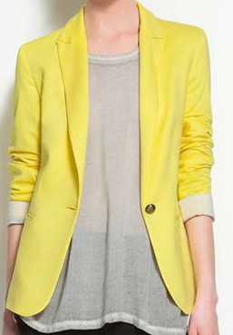 Цветно спортно/елегантно дамско сако 