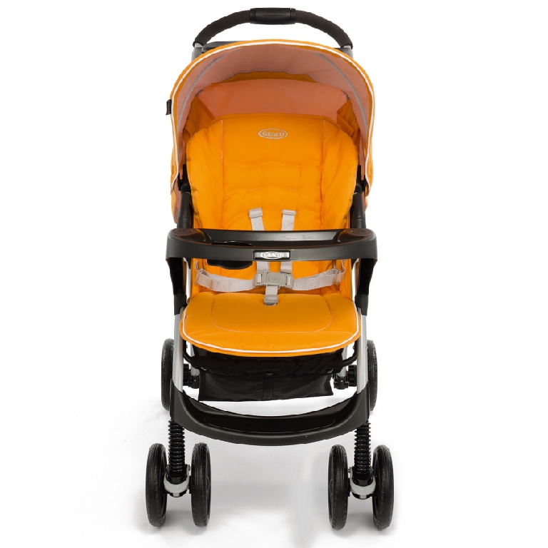 Оранжева детска количка // Graco Mirage Plus Amber Fusion