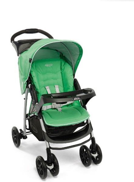 Зелена детска количка // Graco Mirage Plus Green Fusion
