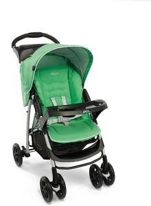 Зелена детска количка // Graco Mirage Plus Green Fusion