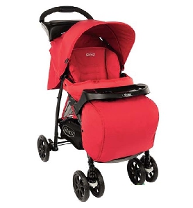 Червена детска количка //  Graco Mirage Plus Tomato