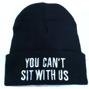 Χειμωνιάτικο καπέλο You can\'t sit with us 