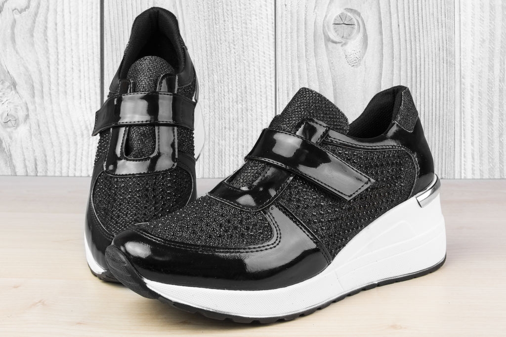 Дамски маратонки Disco Black