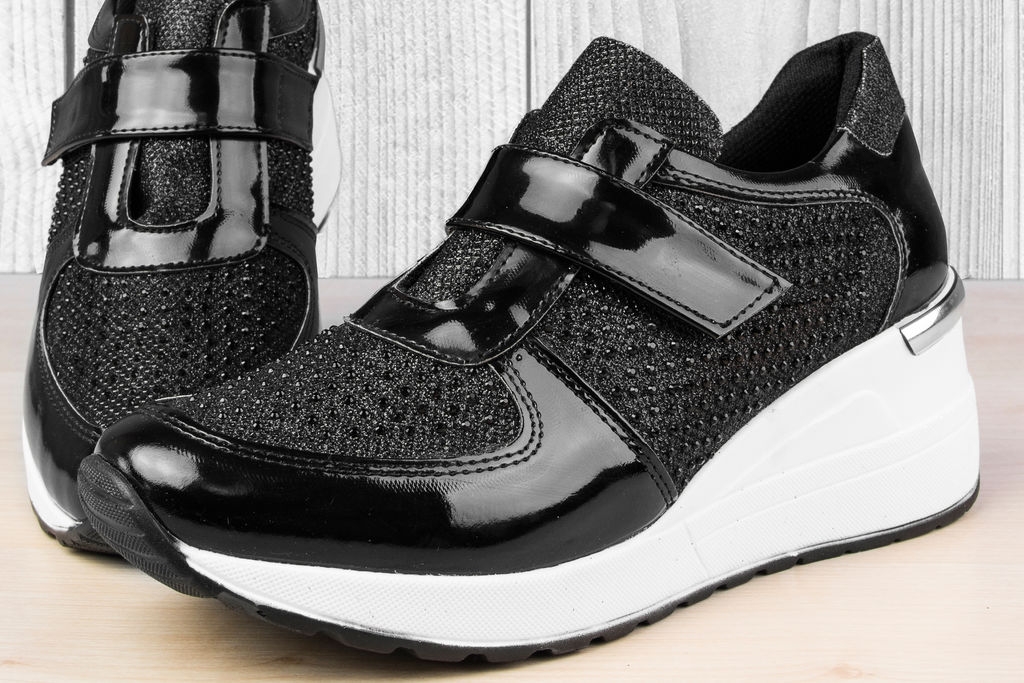 Дамски маратонки Disco Black