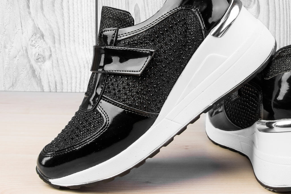 Дамски маратонки Disco Black