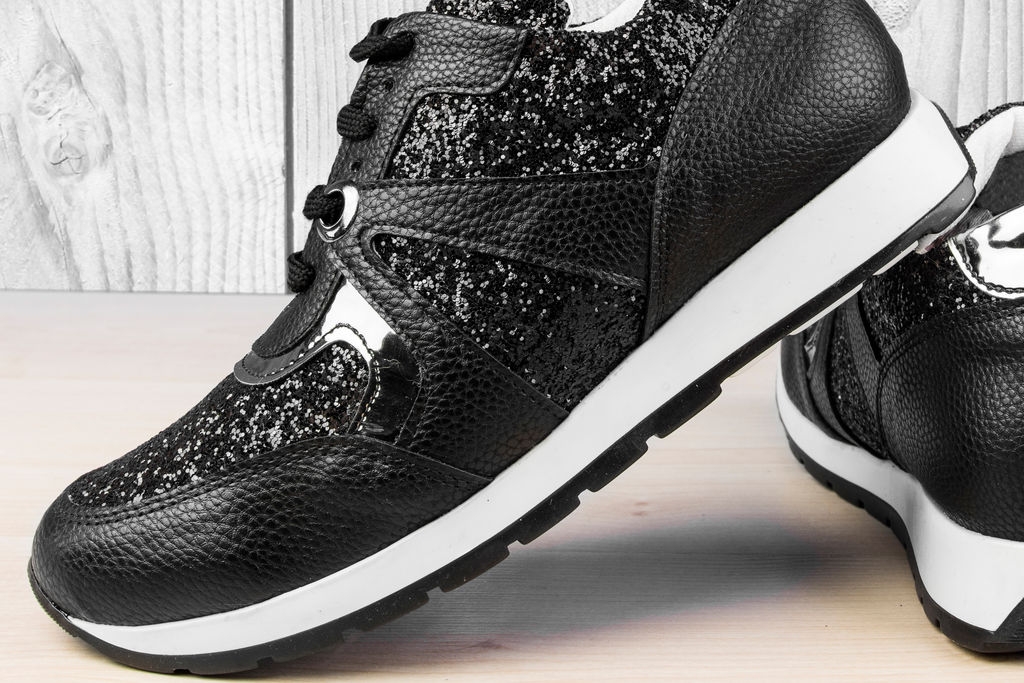 Дамски маратонки Black Disco Ball