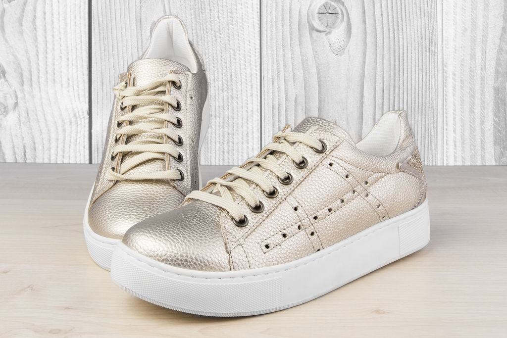 Дамски кецове Cler Gold