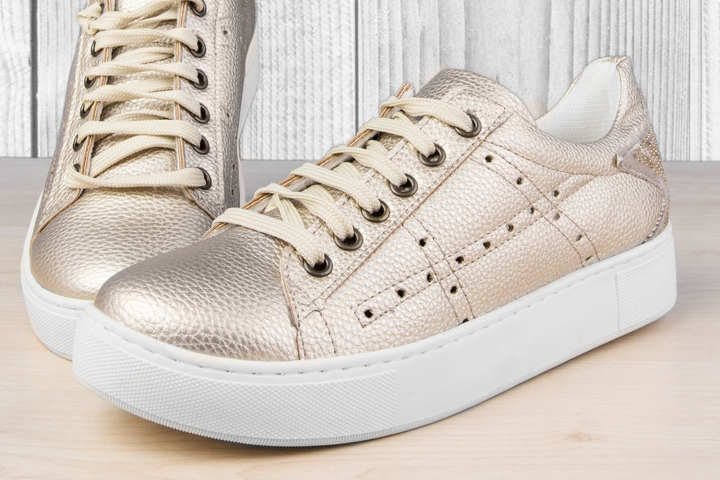 Дамски кецове Cler Gold