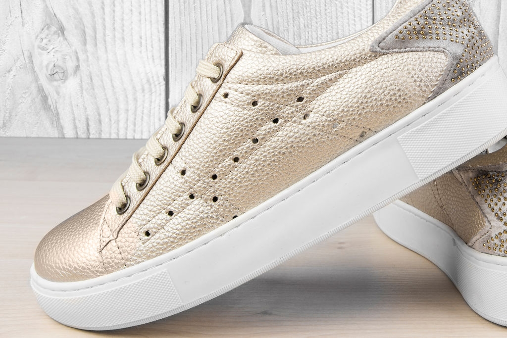 Дамски кецове Cler Gold