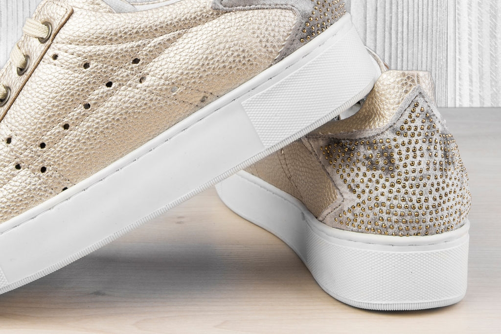 Дамски кецове Cler Gold