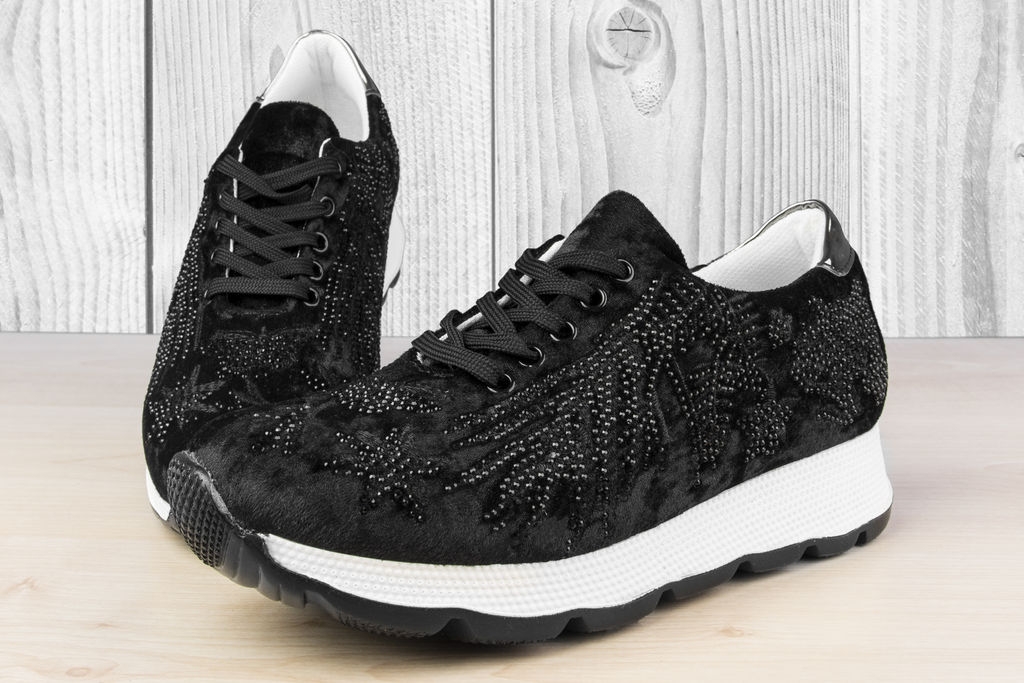 Дамски маратонки Black Plush