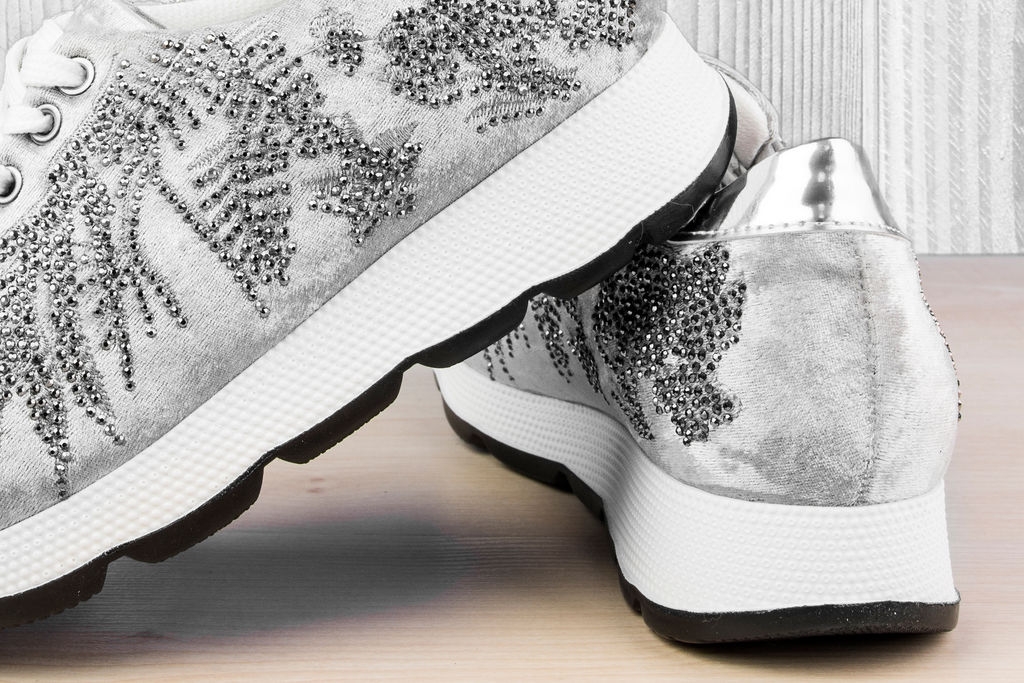 Дамски маратонки Grey Plush