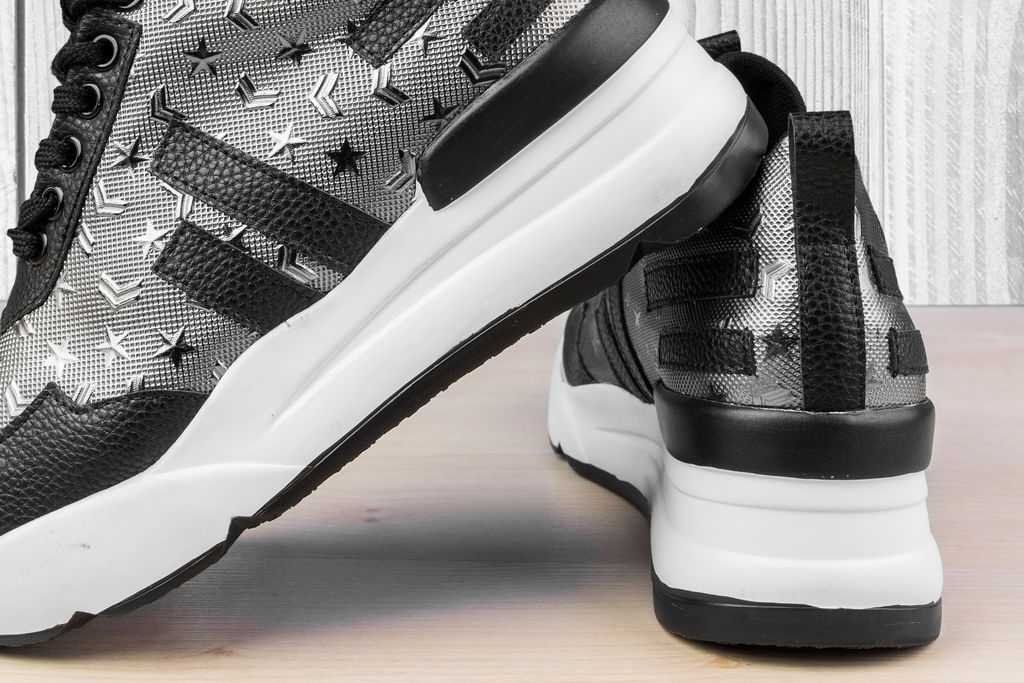 Дамски обувки Stripes & Stars Black