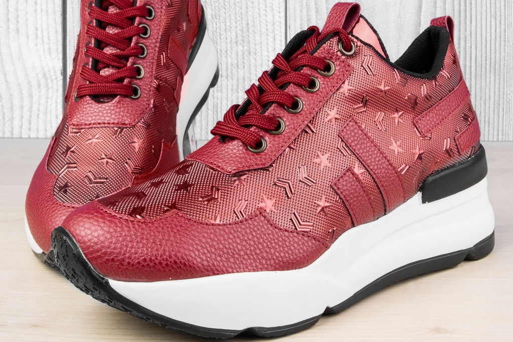 Дамски обувки Stripes & Stars Red