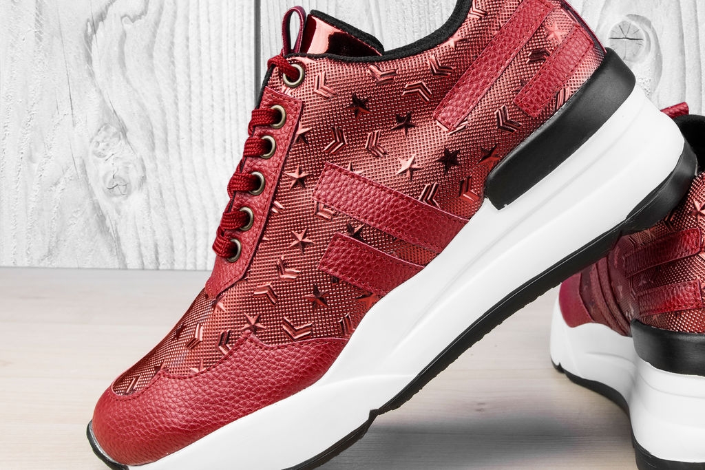 Дамски обувки Stripes & Stars Red