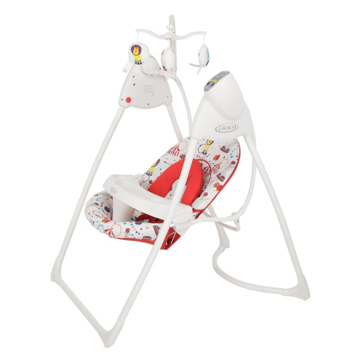 Люлка за бебета // Graco Lovin Hug Plug Circus