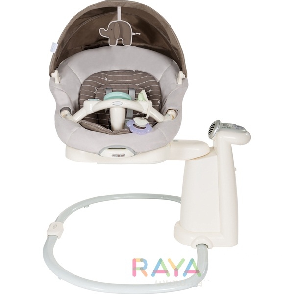 Бяла бебешка люлка  //  Graco Sweetpeace Star