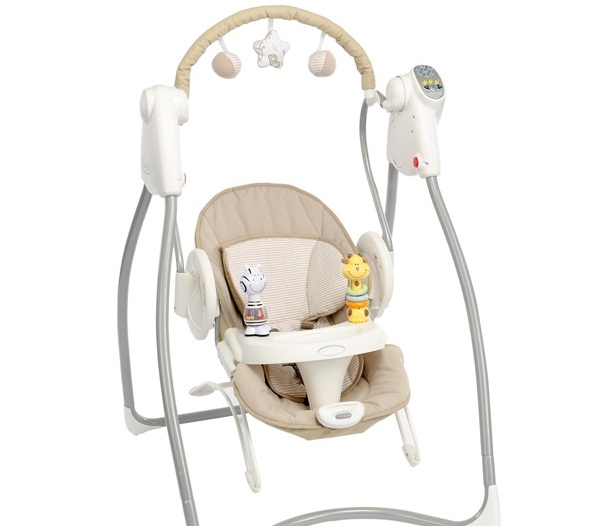 Бебешка подскачаща люлка // Graco Swing n Bounce benny bell