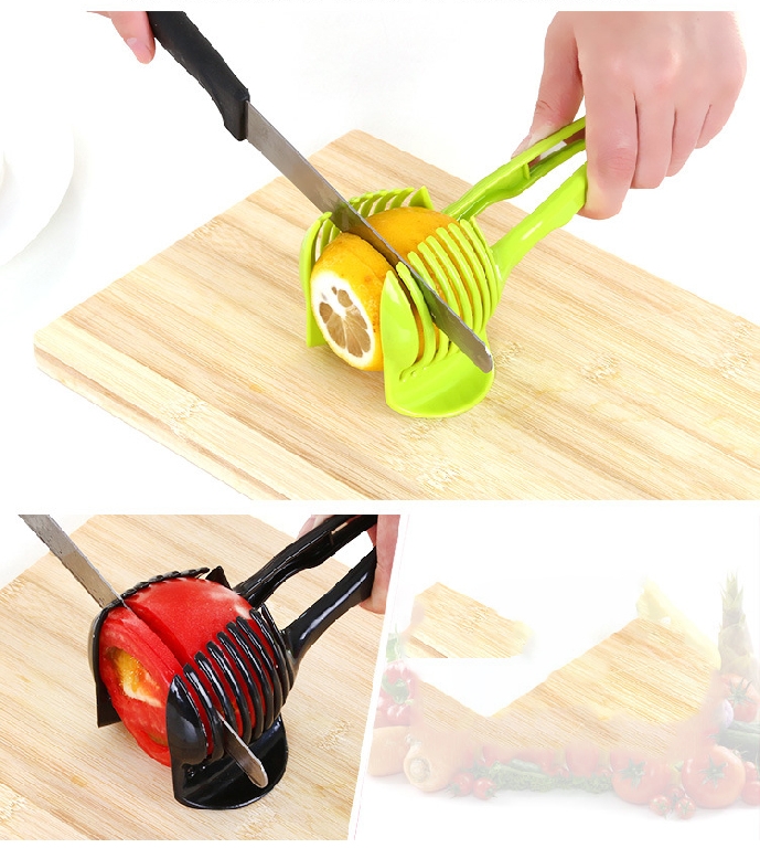 Dispozitiv foarte convenabil pentru tăierea feliilor plate