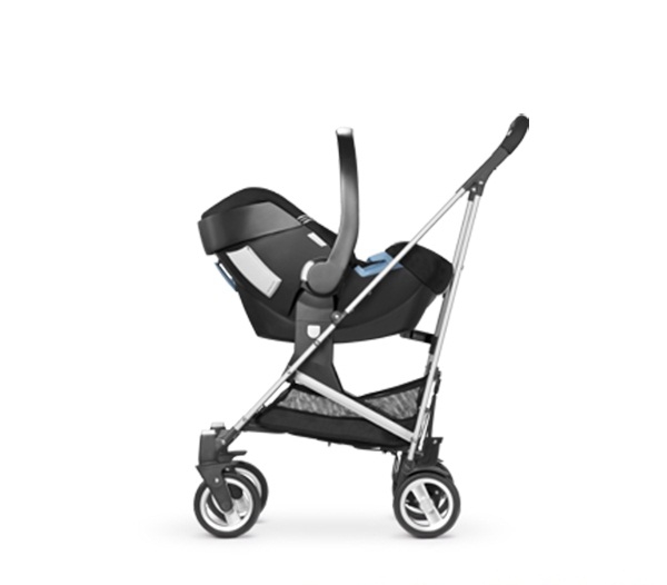 Сиво детско столче за кола // Cybex Aton 4 Моon Dust