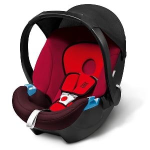 Детско столче за кола // Cybex Aton Basic Rumba Red