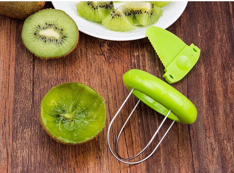 Πλαστικό μαχαίρι για κοπή και απολέπιση ακτινιδίων