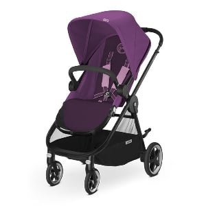 Лилава бебешка количка  // Cybex Iris M Air Grape Juice