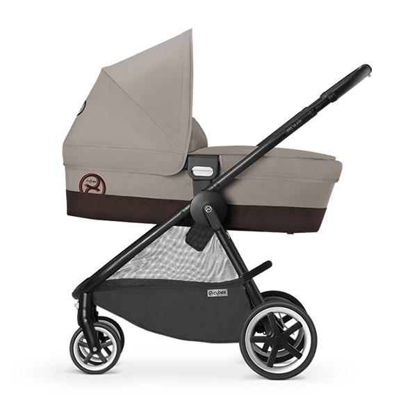 Лилава бебешка количка  // Cybex Iris M Air Grape Juice