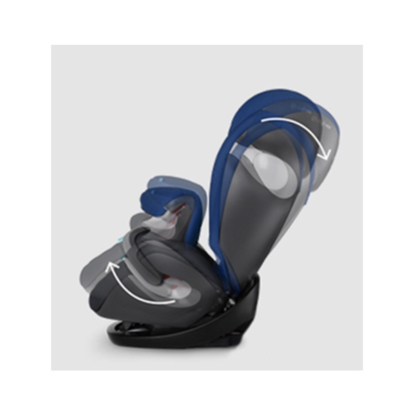 Черно детско столче за кола // Cybex Pallas M Black Beauty