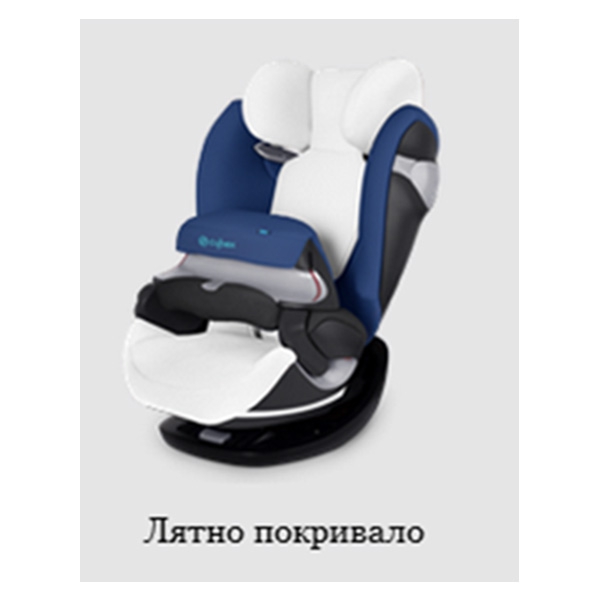 Сиво детско столче за кола // Cybex Pallas M Moon Dust
