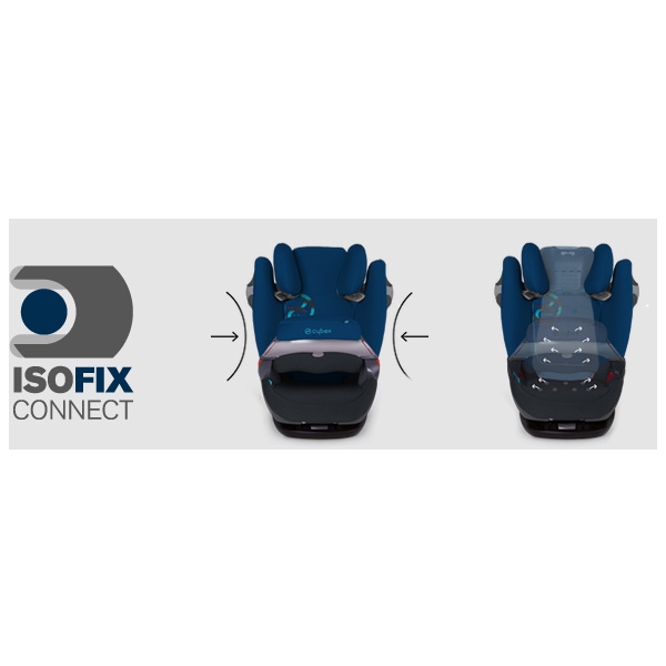 Червено детско столче за кола // Cybex Pallas M Fix Hot and Spicy