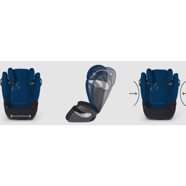 Зелено детско столче за кола Hawaii // Cybex Solution M 