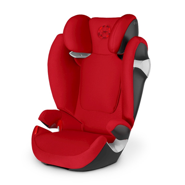Червено детско столче за кола // Hot and Spicy Cybex Solution M 